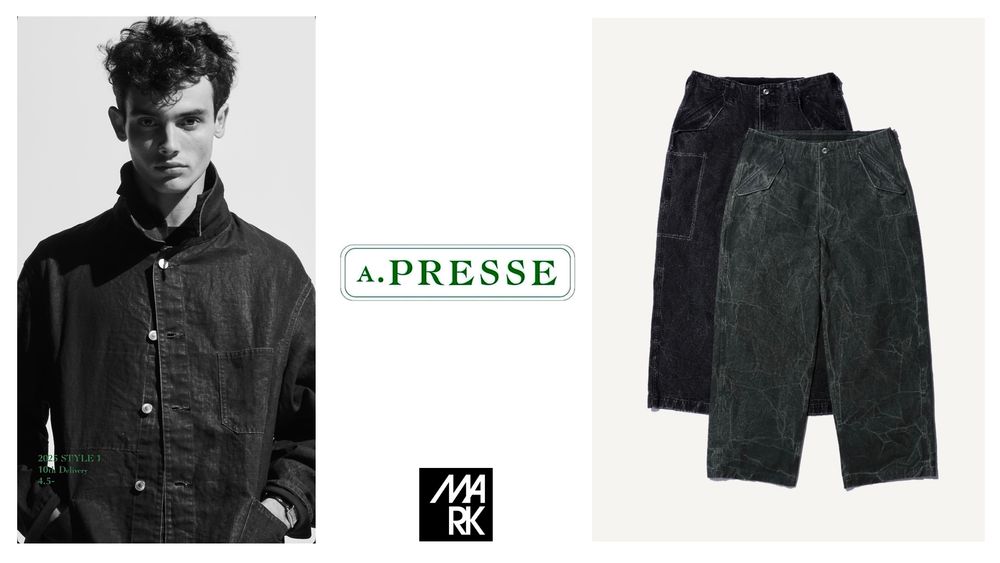 A.PRESSE 2025 Style1 10thデリバリー 4月5日(土)発売！ (店頭11:00、オンライン12:00発売)