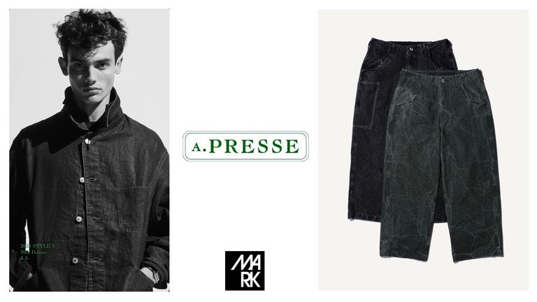 A.PRESSE 2025 Style1 10thデリバリー 4月5日(土)発売！ (店頭11:00、オンライン12:00発売)