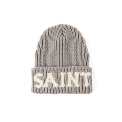 セントマイケル 26AW SAINT KNIT CAP(SM-MK1-0000-080)GRAY☆10月10日(土)発売！