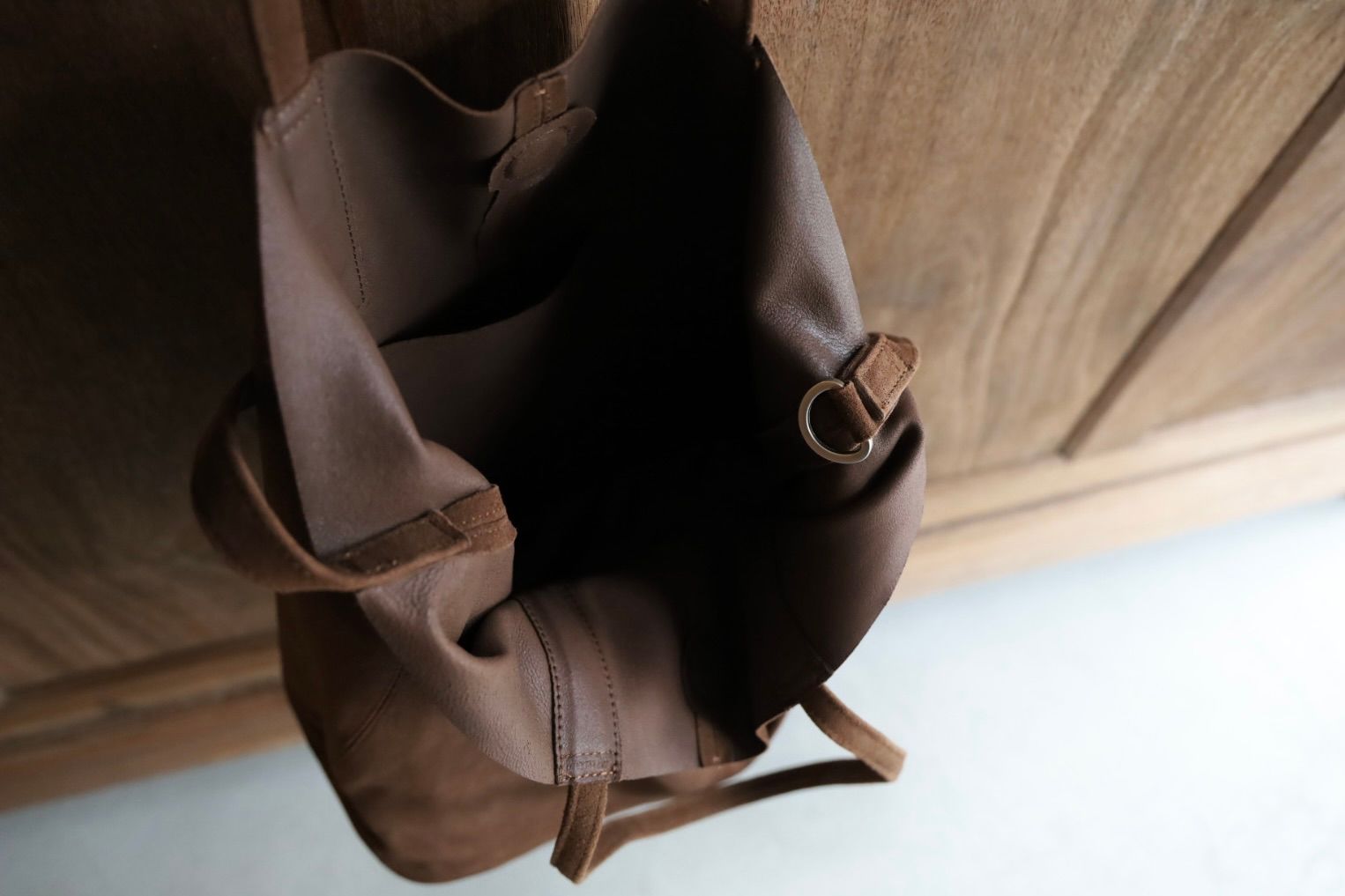 Morphee / モルフェトートバッグ 3WAY MIDIUM TOTE(LONG)SUEDE [COFFEE BROWN]☆新作発売！