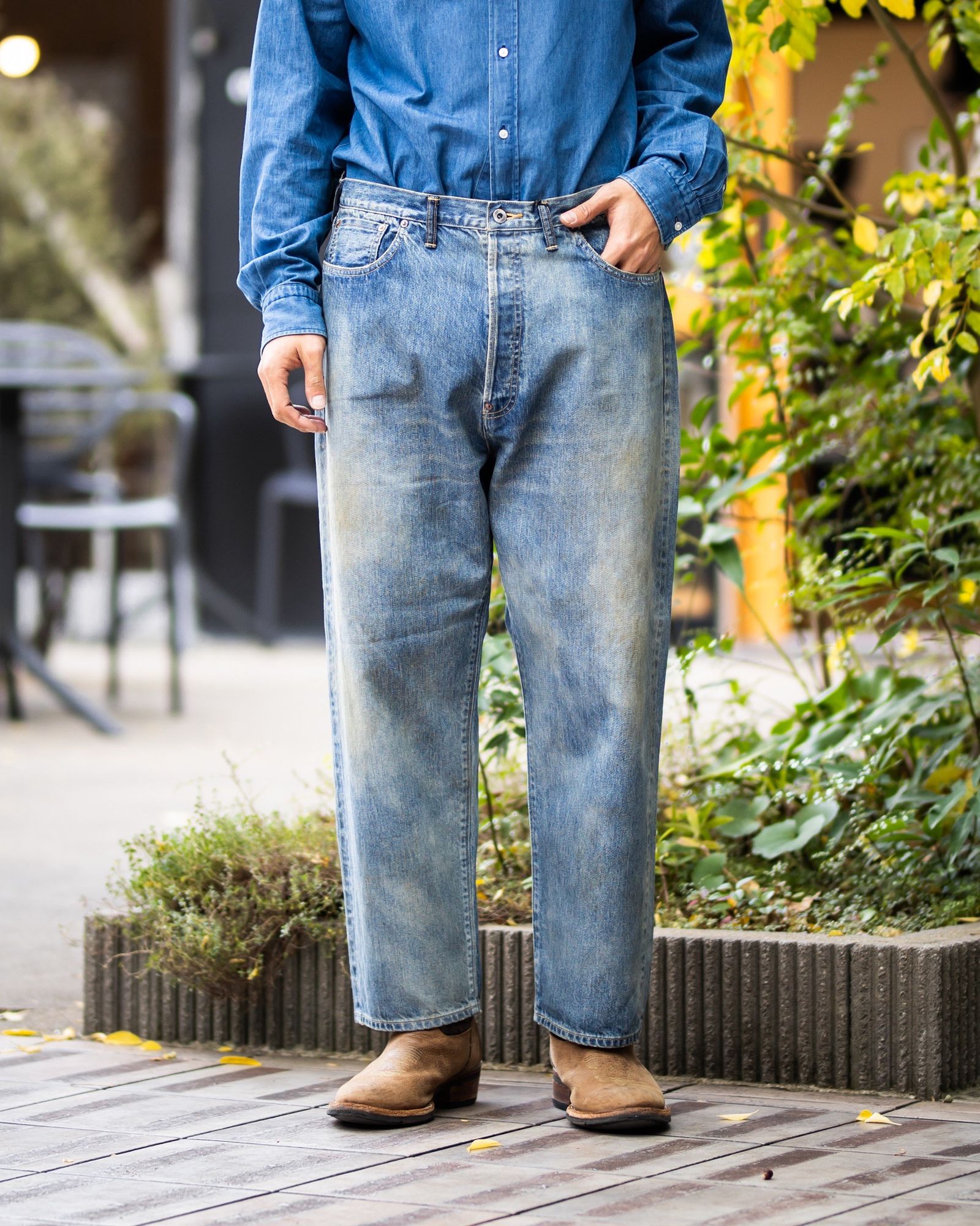 アプレッセ 2026 STYLE1 No.37 Washed Wide Denim Pants(26SAP-04-21)INDIGO☆11月29日(土)発売！