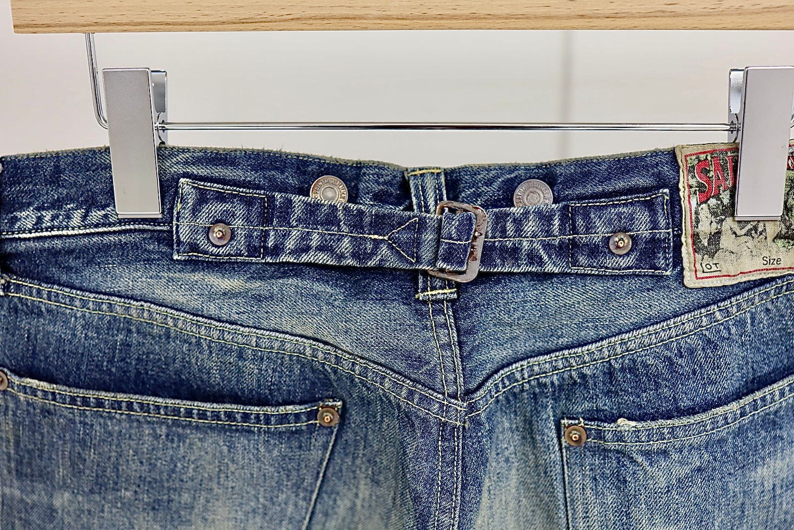 セントマイケル25AWベルベルジンコラボ BB_DENIM PNT (SM-HR1-0000-C60)DAMAGE☆12月13日(土)新作発売！