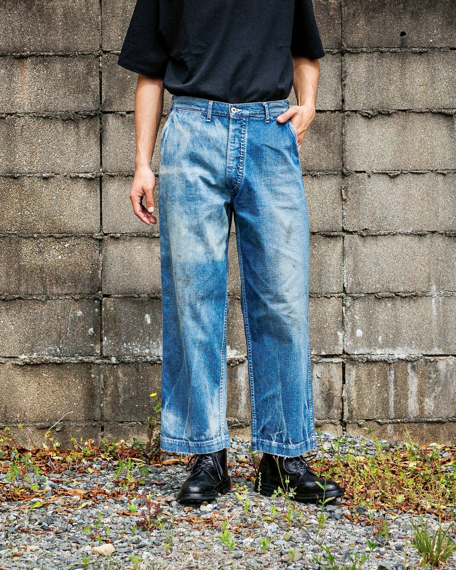 アプレッセ 25SS US ARMY DUNGAREE DENIM TROUSERS(25SAP-04-07K)INDIGO