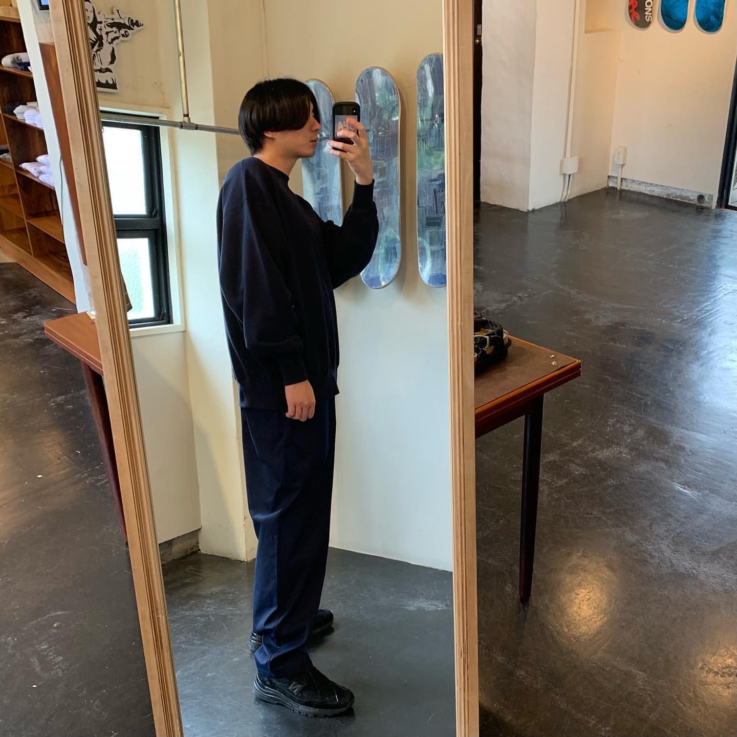 FreshService LIGHT OZ CREW NECK SWEAT style.2022.5.21