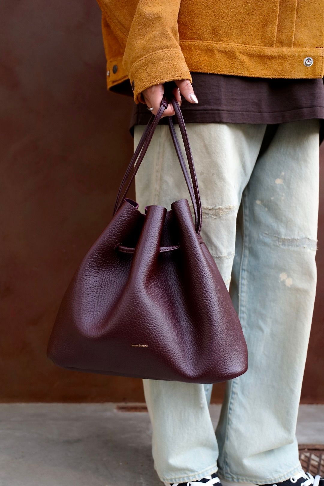 Hender Scheme - エンダースキーマ バッグbucket bag(yv-b-bkb)black