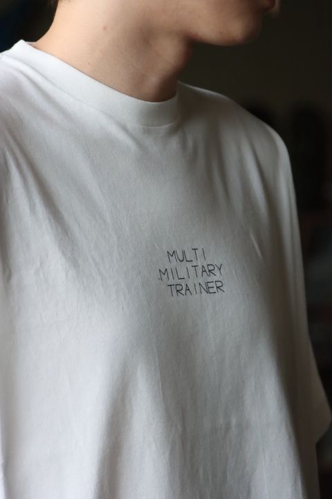 blurhms ROOTSTOCK MULTI MILITARY TRAINER BIG TEE for BANANA YAMAMOTO style.2021.9.25