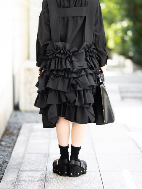 tao 26FW エステルツイルサロペットスカート style.2026.8.6