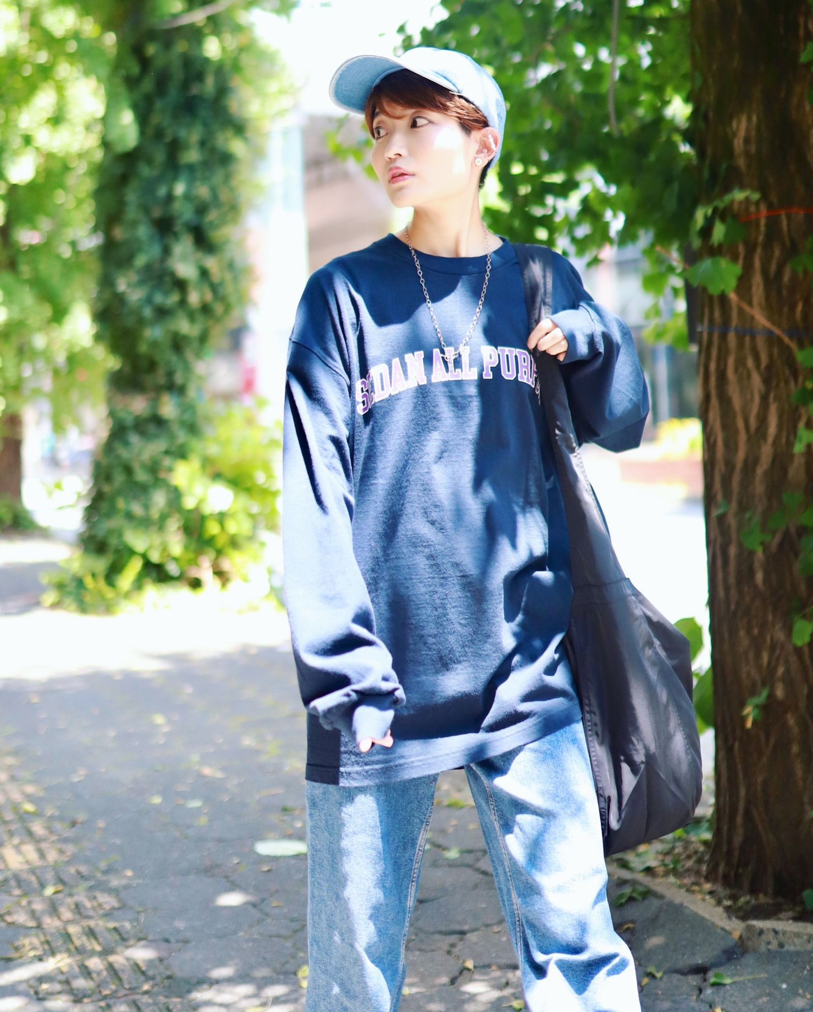 SEDAN ALL-PURPOSE 新作Arch Logo L/S Tee style.2023.7.28