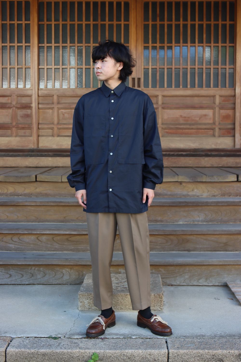 E.TAUTZ CORE LINEMAN SHIRT(XSHI01 2009) style. 2021.10.04. | 1985