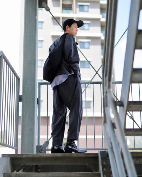 Dulcamara ドゥルカマラ23SS よそいきBigポケットワイドBLスタイル