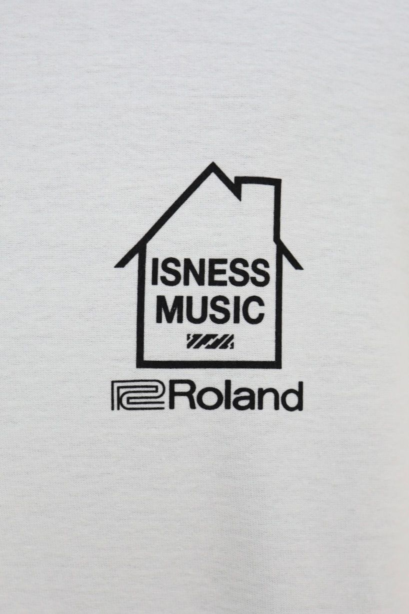 イズネスミュージック 26SS TR-808 T-SHIRTS(ISNESS MUSIC×ROLAND)(IIMP7_06_TR-808T01)WHITE☆新作発売！