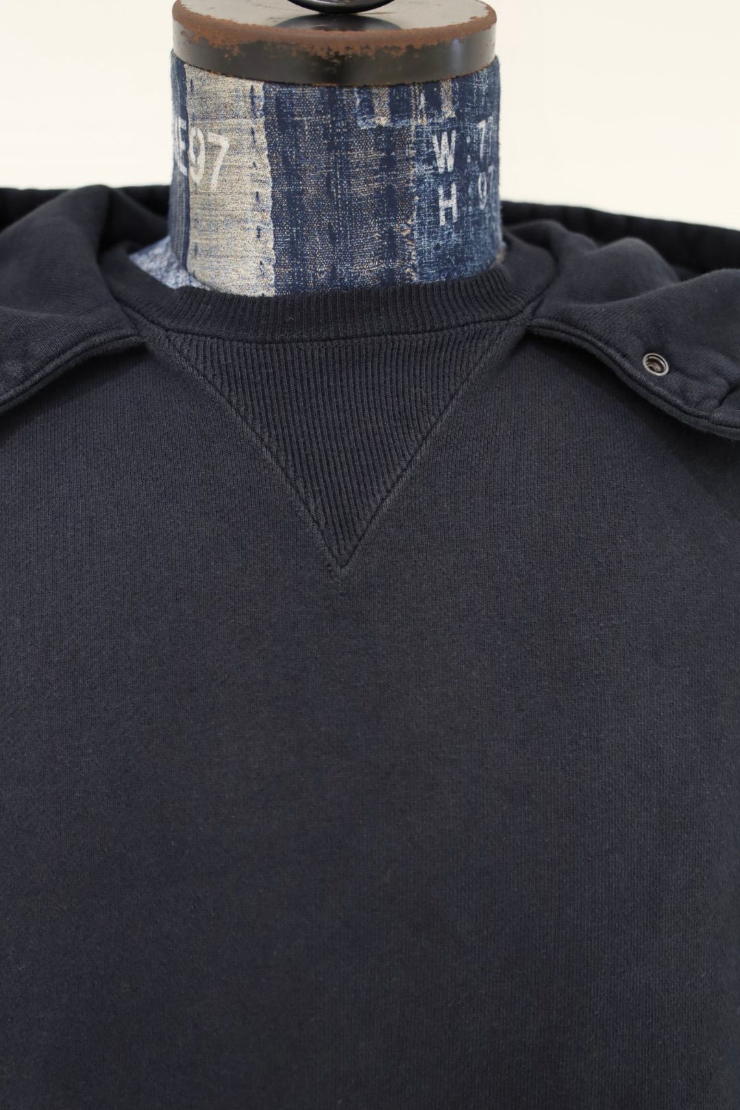 アプレッセ 2026 STYLE2 Vintage Attached Snap Hood Sweat Parka(26AAP-05-13)BLACK☆8月22日(土)発売！