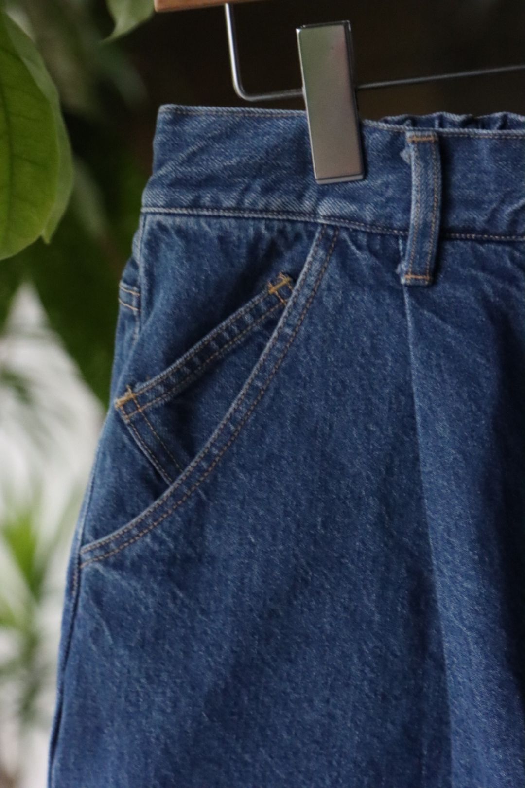 イズネス25AW 5PK BALLOON PANTS(Enzyme Wash)(1006AWBALOON5PK01-1)INDIGO