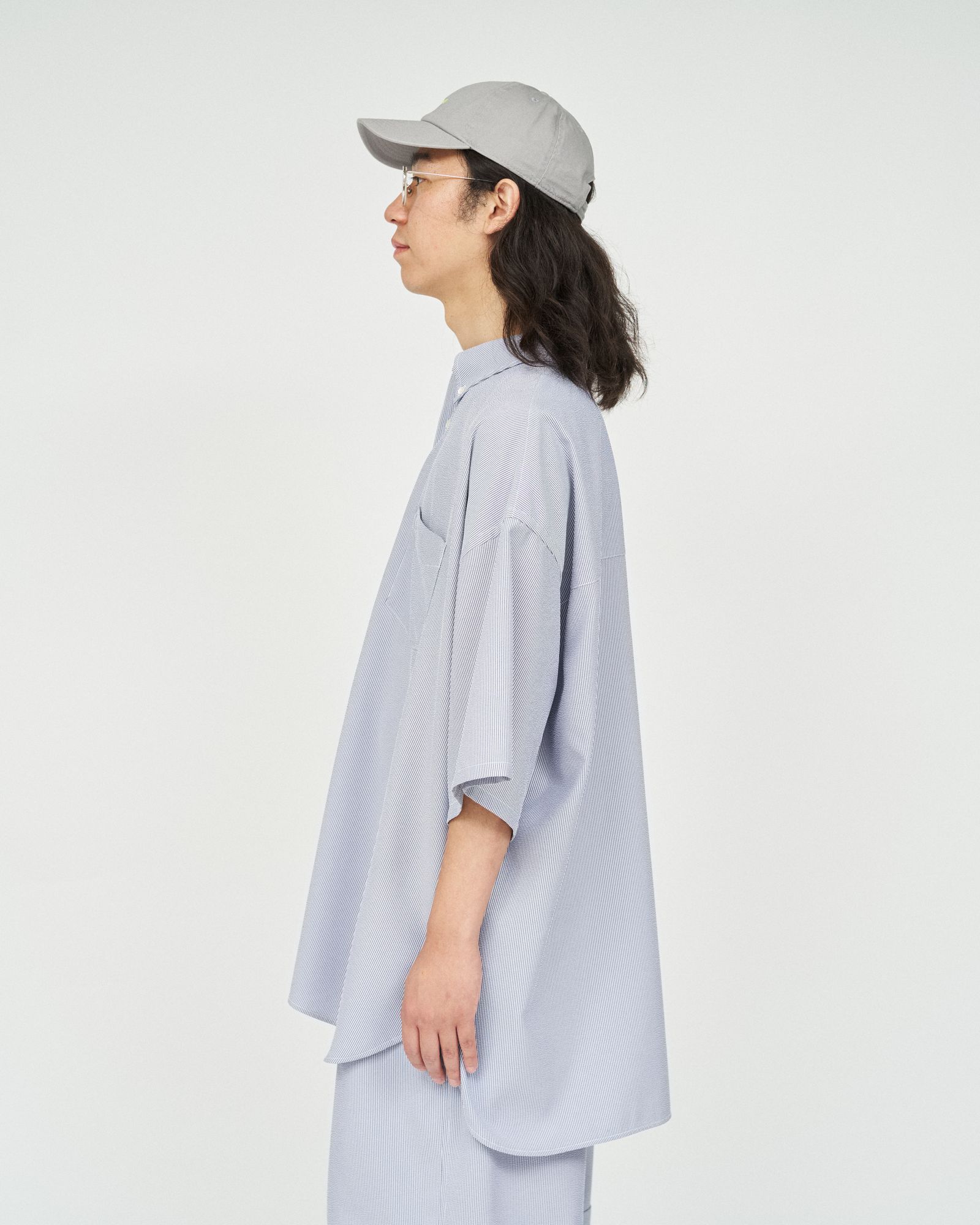 フレッシュサービス SEERSUCKER B.D SHIRT (FSC252-50043)BLUE☆6/21(土)発売！