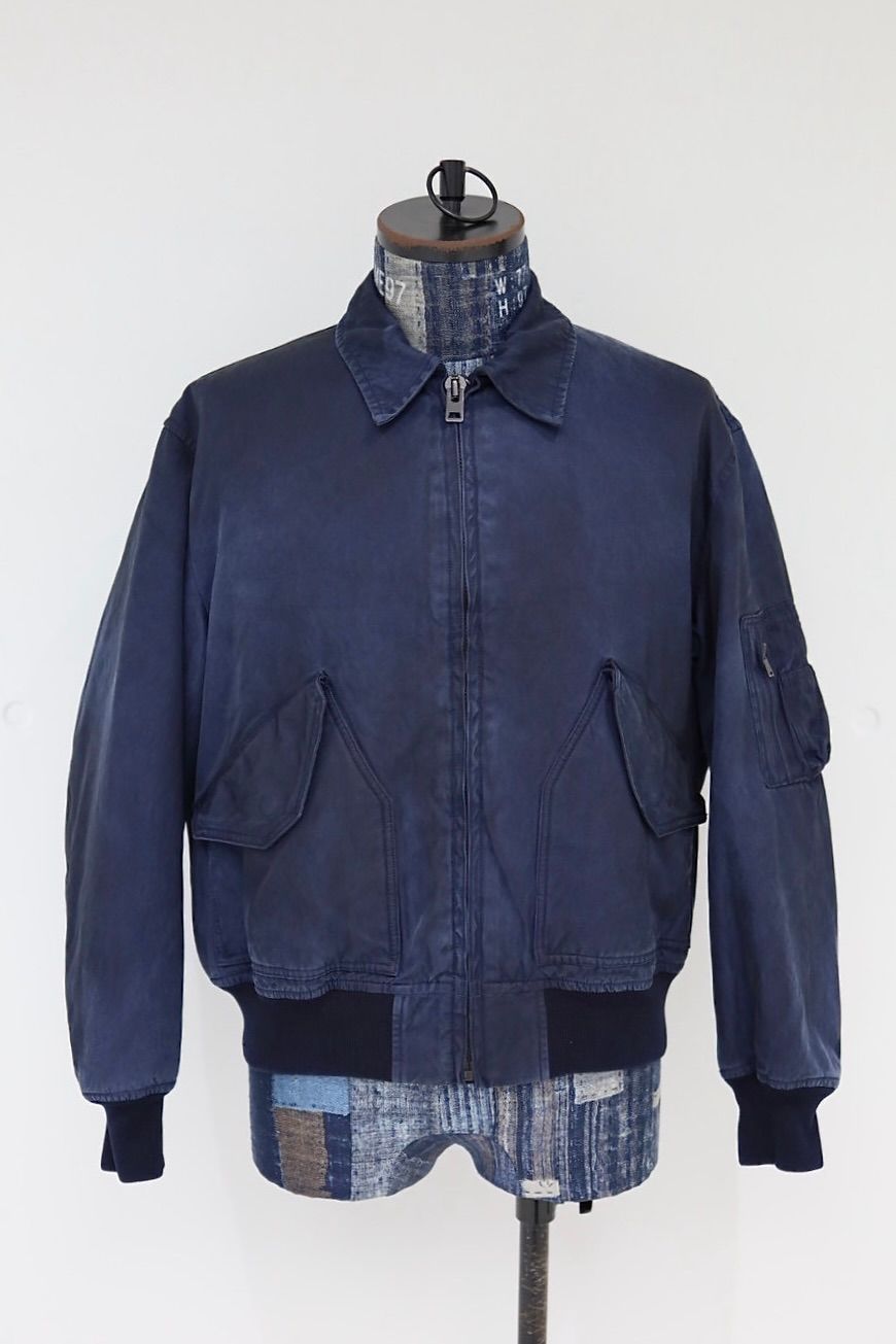 アプレッセ 2026 STYLE1 Vintage Silk CWU-45 Flight Jacket(26SAP-01-21) NAVY☆1月10日(土)発売！