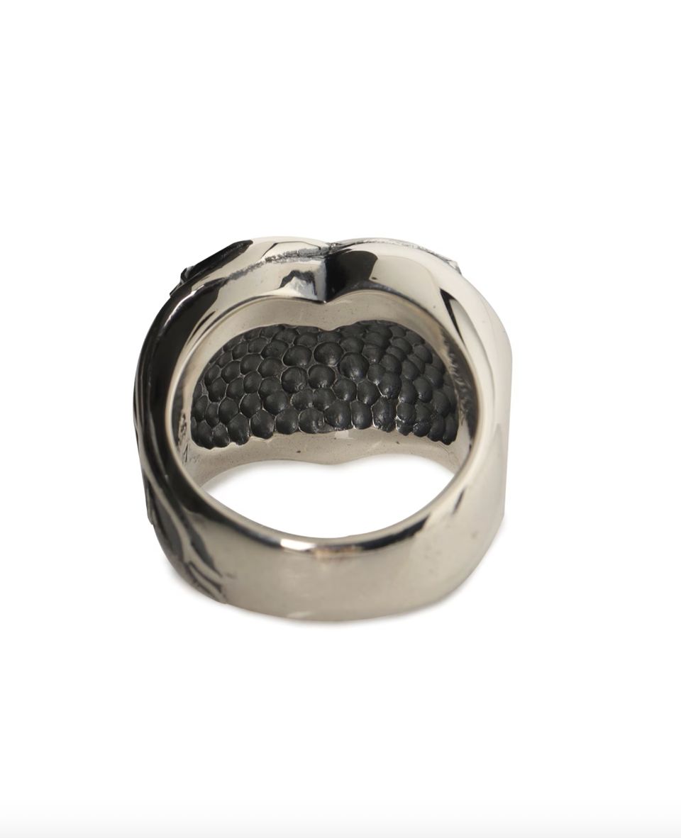 Yohji Yamamoto 26SS SILVER950 HEART RING (HA-A82-920)SILVER★新作発売！