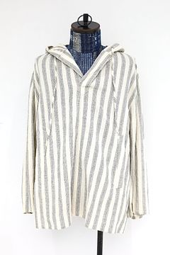 ブラームス 26SS Cotton Linen Stripe Snow Parka(BHS26027STR)Stripe