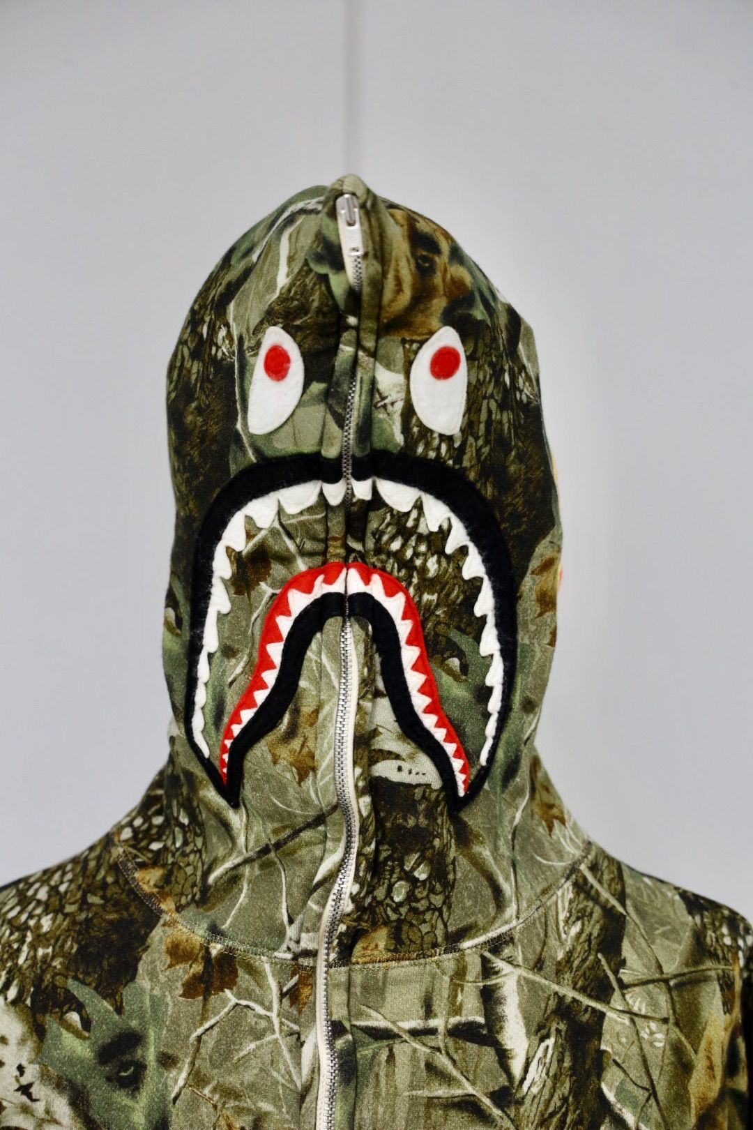 セントマイケル BAPE_ZIP HOODIE/SAHARK/CAMO(SM-HR1-0000-C38)