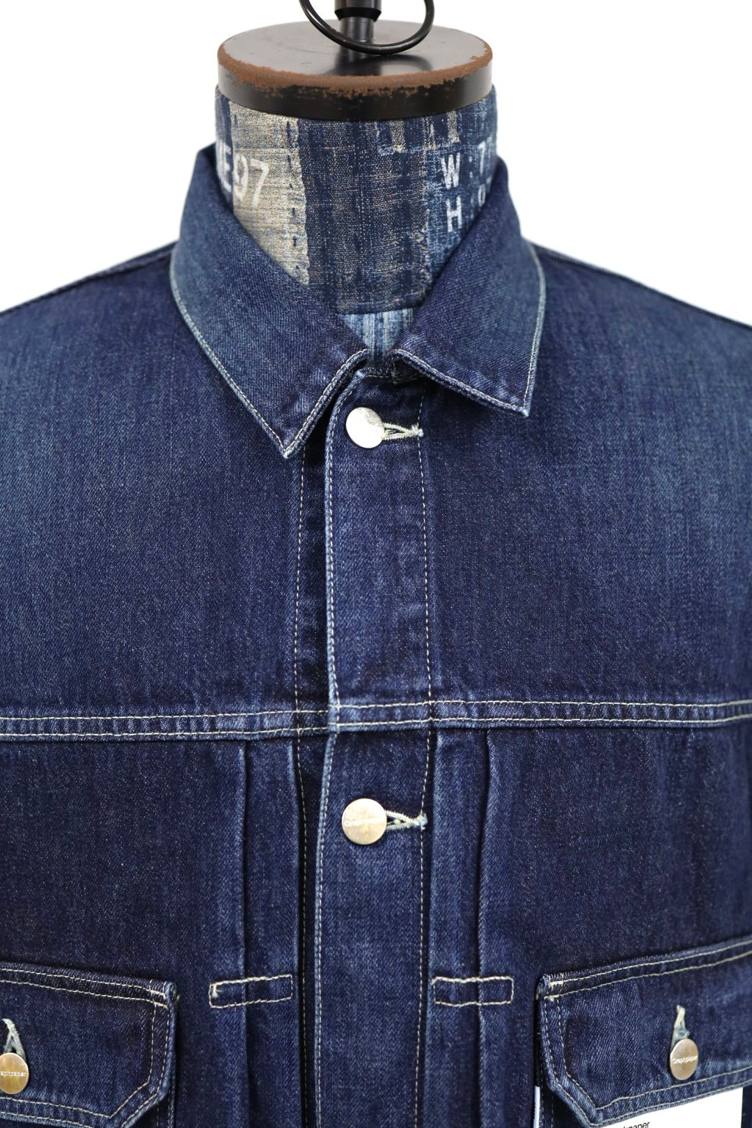 グラフペーパー  Selvage Denim Jacket(GU261-20054DB)INDIGO_DARK FADE★1月24日(土)発売！