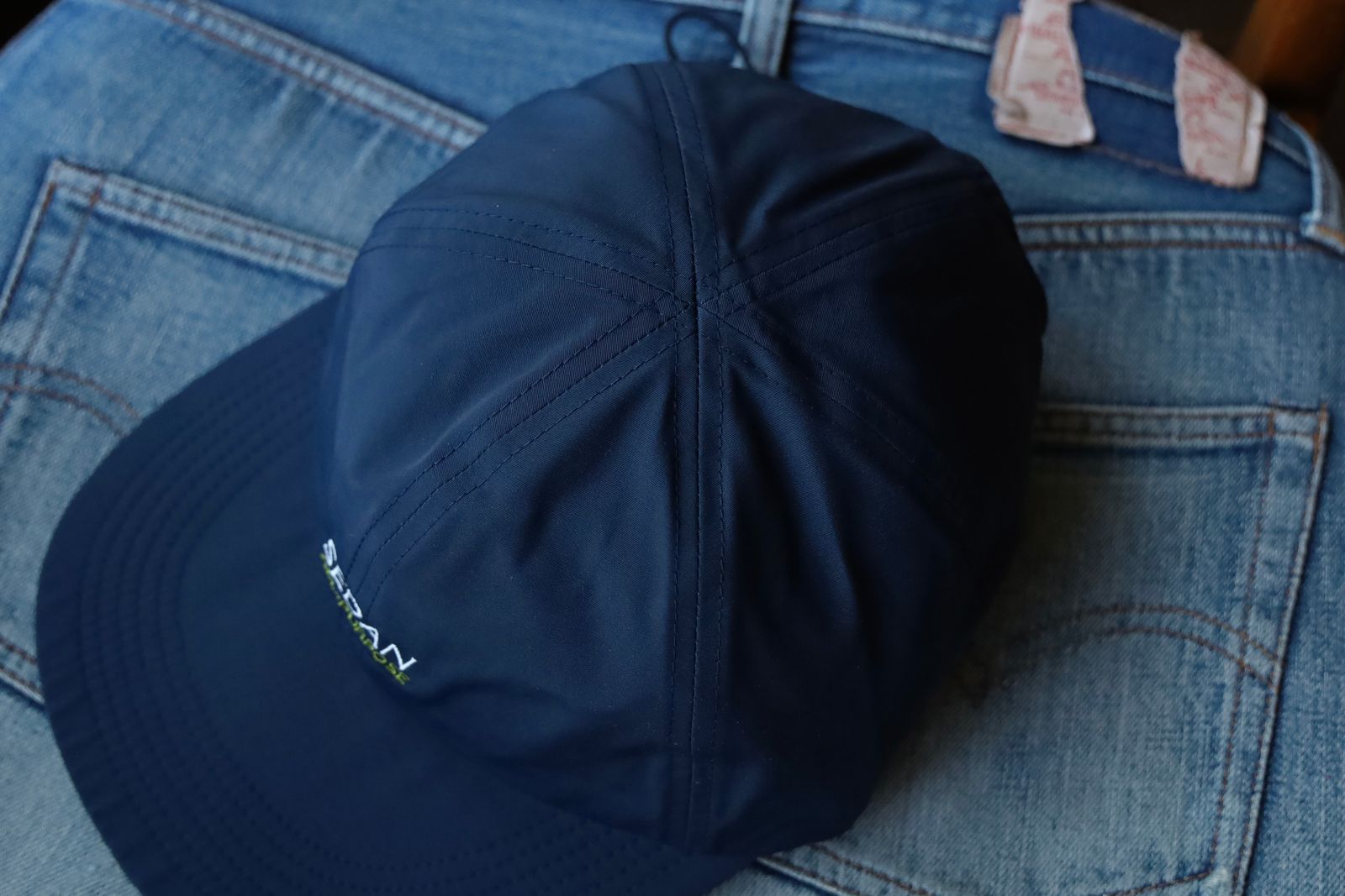 セダンオールパーパス 25AW Tech Logo C/N Camp Cap(SD25F-CP01)Navy☆7月26日(土)発売！