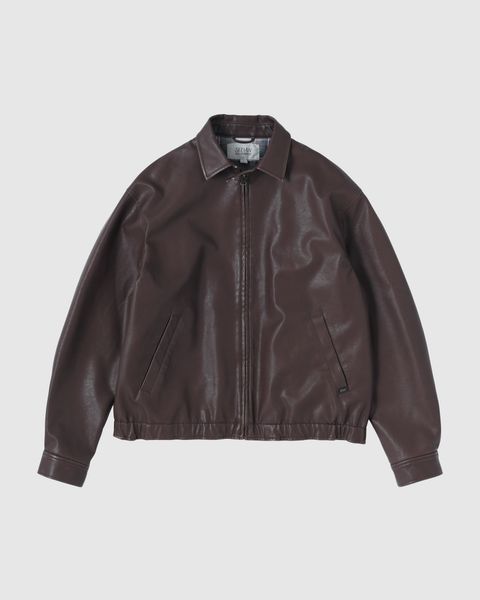 セダンオールパーパス FW25 Synthetic Leather Jacket(SD25F-JK03)Vintage Brown☆9月20日(土)発売！