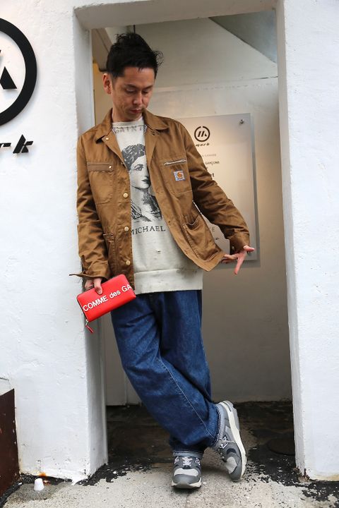 eYe JUNYA WATANABE COMME des GARCONS MAN CarharttカーハートWネームジャケットstyle.2021.4.16.