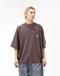 イズネス 26SS Arm Pocket Balloon T-Shirt (26SS_40_1008SST01)BROWN☆新作発売！