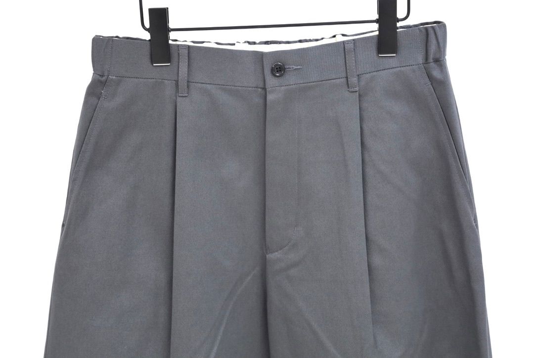 グラフペーパー Westpoint Chino Wide Tapered Trousers(GM263-40166B)C.GRAY☆8月15日(土)発売！