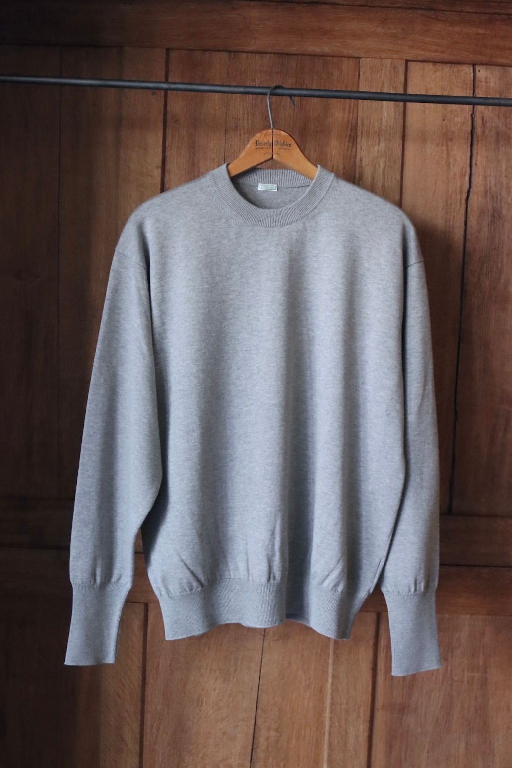 A.PRESSE - アプレッセ24SS ニット Cotton knit L/S T-Shirt(24SAP-03 