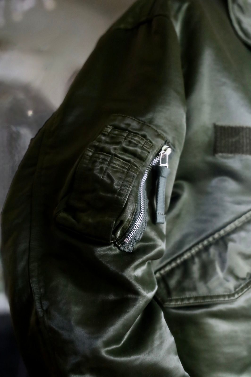 COMME des GARCONS HOMME 26FW ナイロンツイル製品染ミリタリーブルゾンスタイル