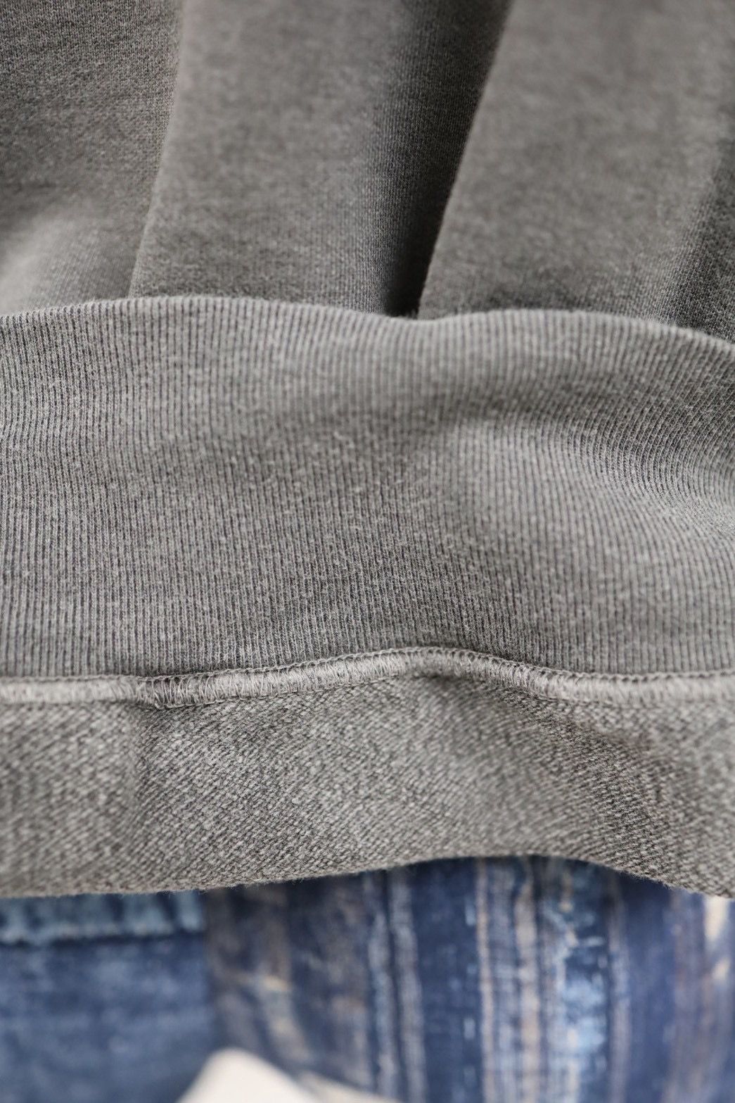 blurhms ブラームス 26SS Light Sweat Panel P/O(BHS26S032)Black pigment over dye☆1月23日(金)新作発売！