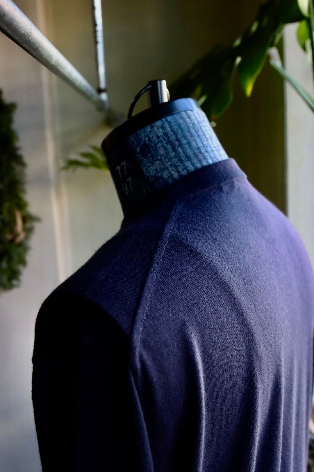 アプレッセ Cashmere High Gauge Crew Neck Sweater(24SAP-03-02K)NAVY