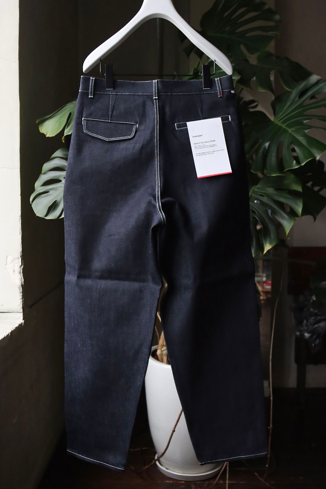 Graphpaper - グラフペーパー Selvage Denim Two Tuck Tapered