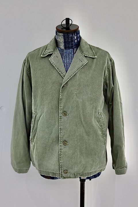 アプレッセ 2026 STYLE1 Vintage US NAVY N-4 Deck Jacket(26SAP-01-51)SAGE☆3月1日(日)発売！