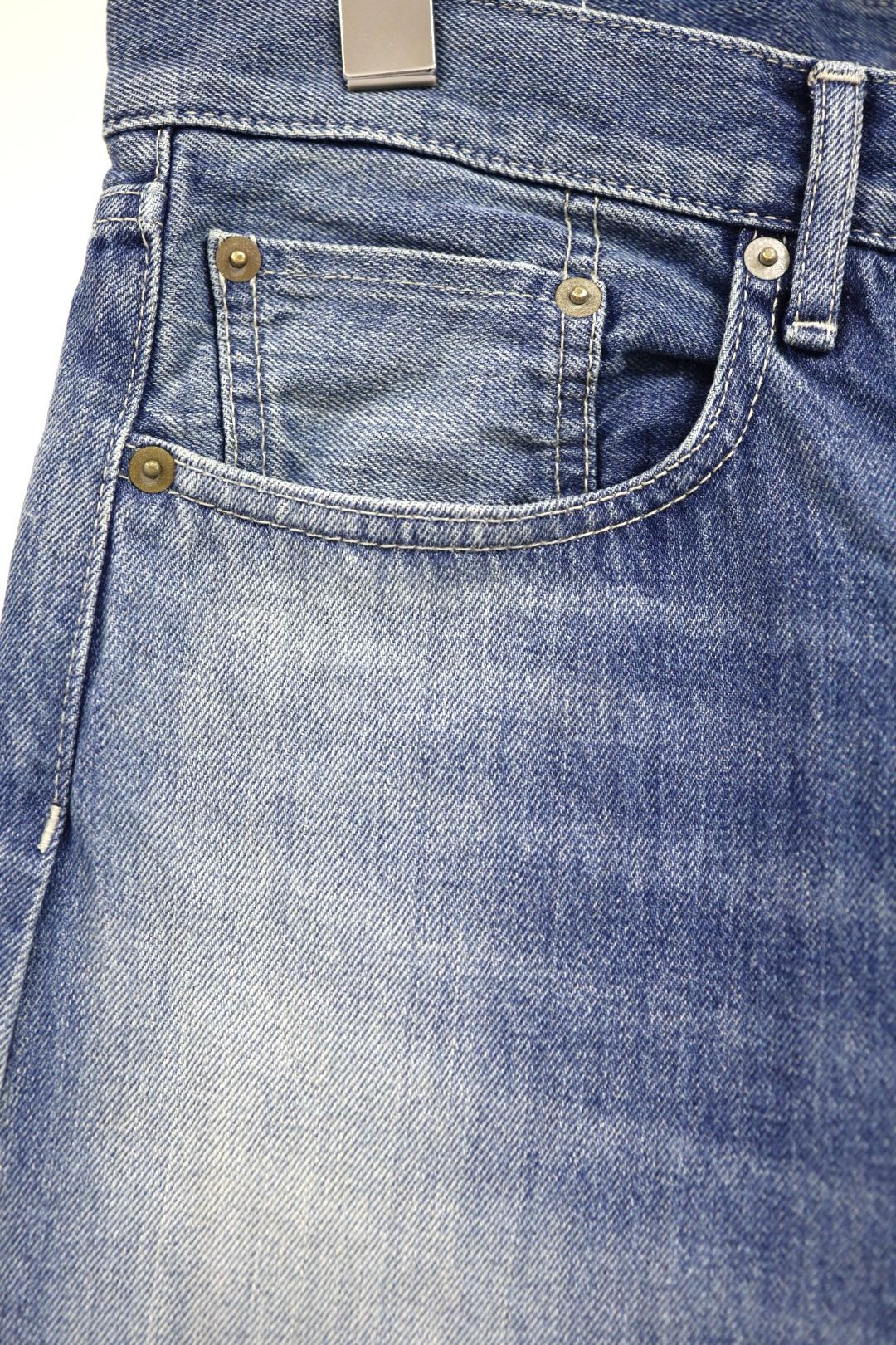 グラフペーパーSelvage Denim Five Pocket Tapered Pants(GU261-40058LB)INDIGO_LIGHT FADE★1月24日(土)発売！