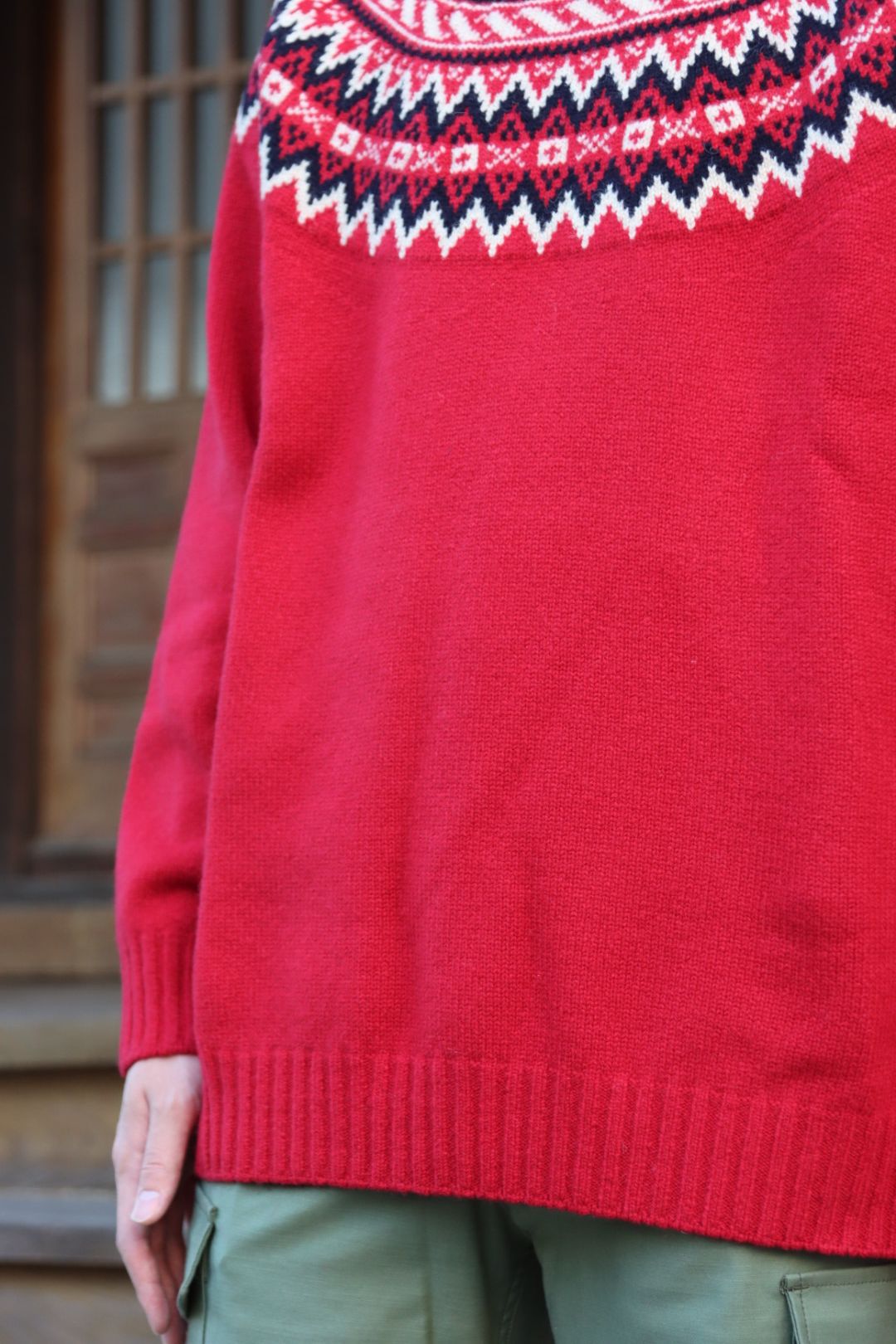 JUNYA WATANABE COMME des GARCONS MAN ラムウールジャガード