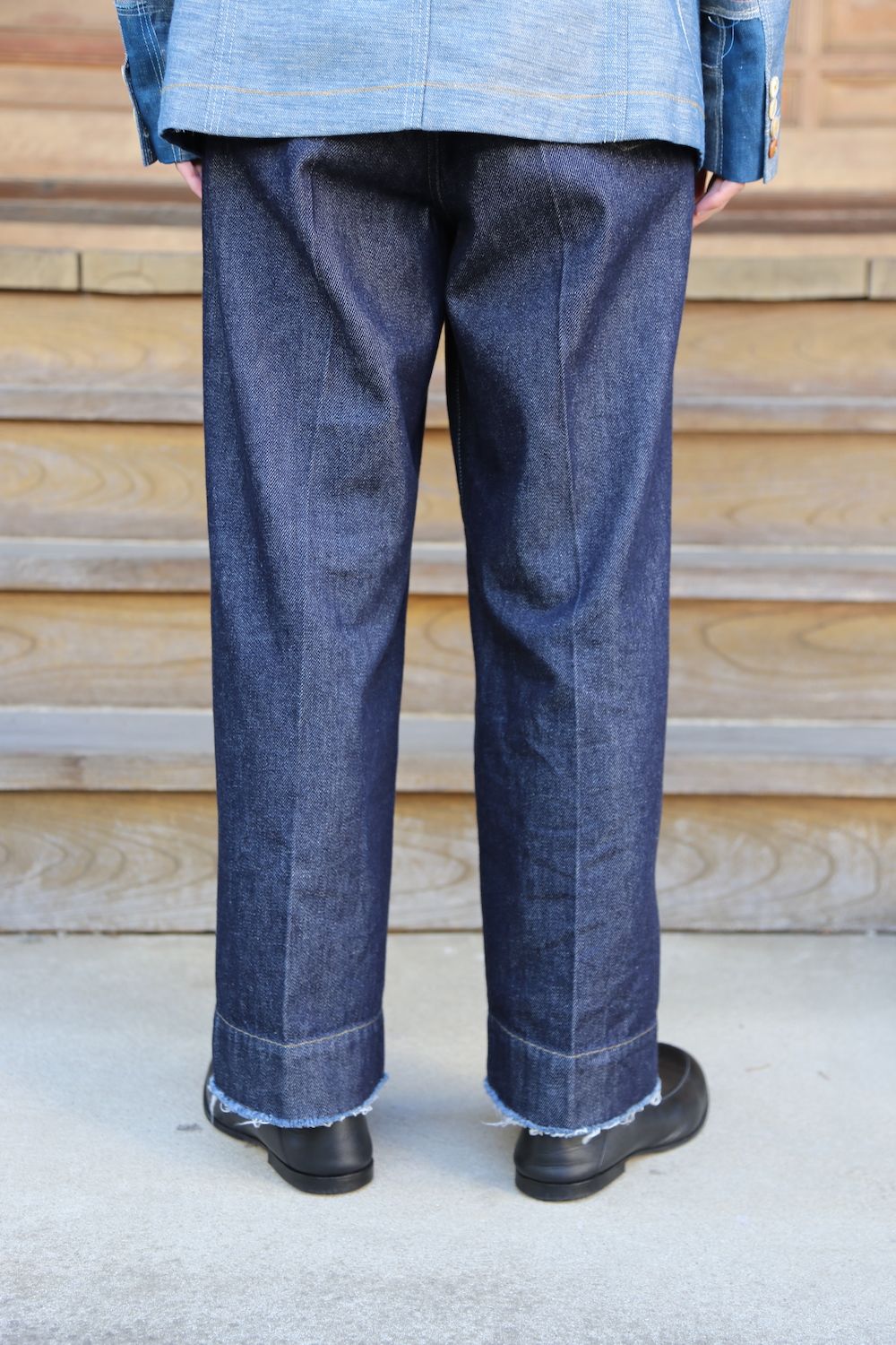 JUNYA WATANABE COMME des GARCONS MAN 綿リネンデニムジャケット(WG-J007-051) style. 2021.04.05.