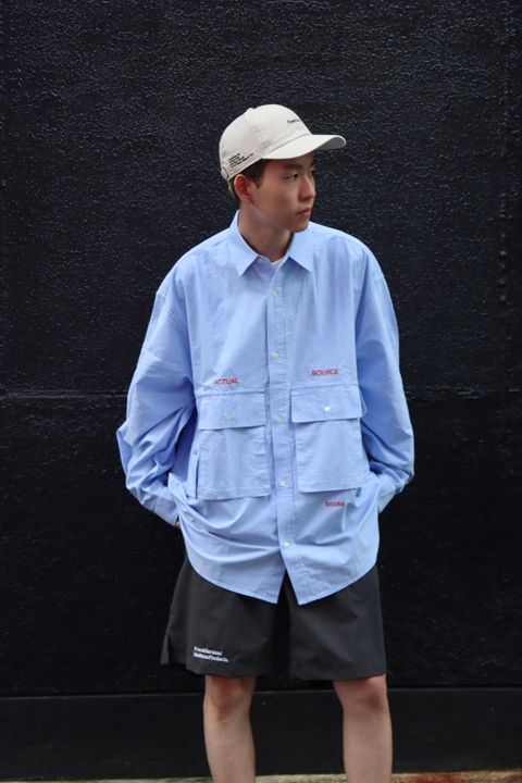 FreshService フレッシュサービス 23AW 新作AS ×FS OXFORD FLAP POCKET L/S SHIRTスタイル