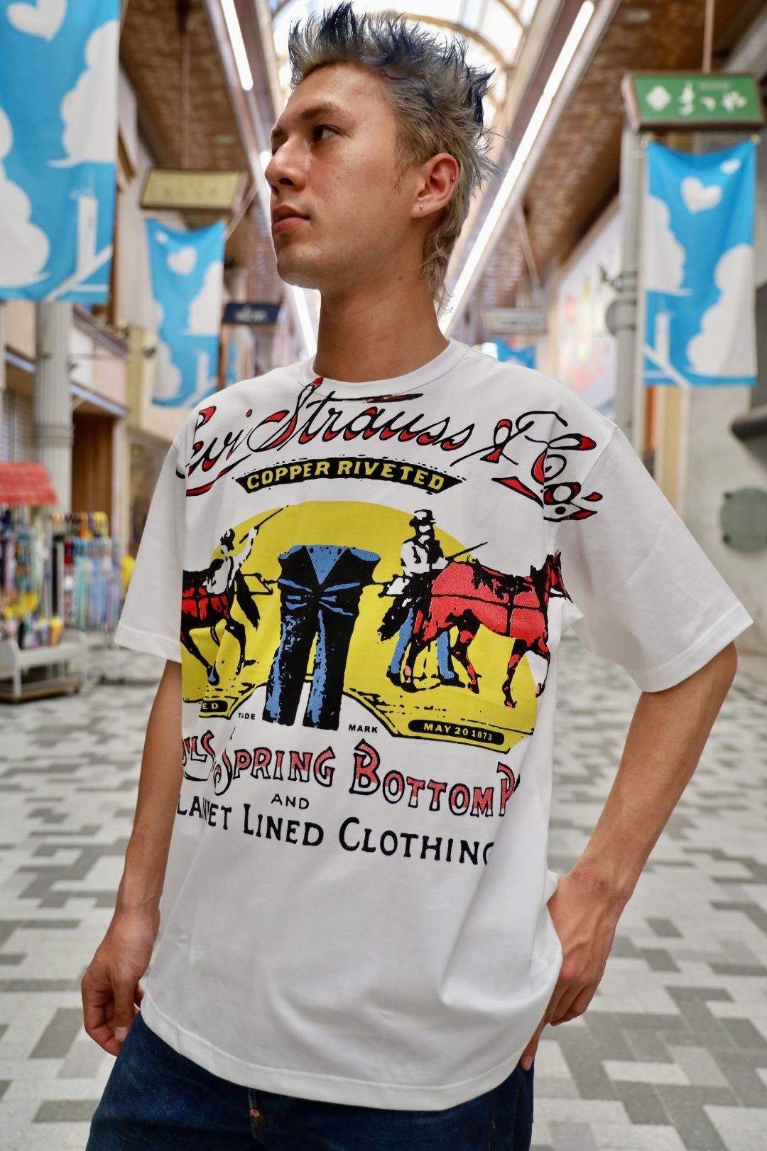 eYe JUNYA WATANABE MAN Levi'sWネーム プリントTシャツ 5月14日(金)