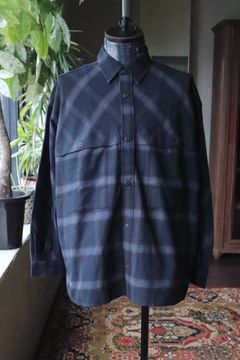 フレッシュサービス FLANNEL CHECK OVER YOKE SHIRT (FSC253-50129)DARK NAVY★10月4日(土)発売！