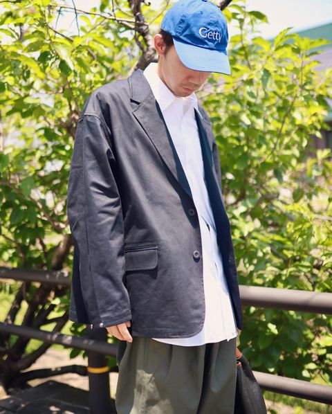 is-ness イズネス 23AW WIDE CHINO PANTSスタイル