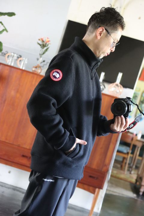 CANADA GOOSE カナダグース23AWフリースジャケットLawson Jacket Kind Fleeceスタイル