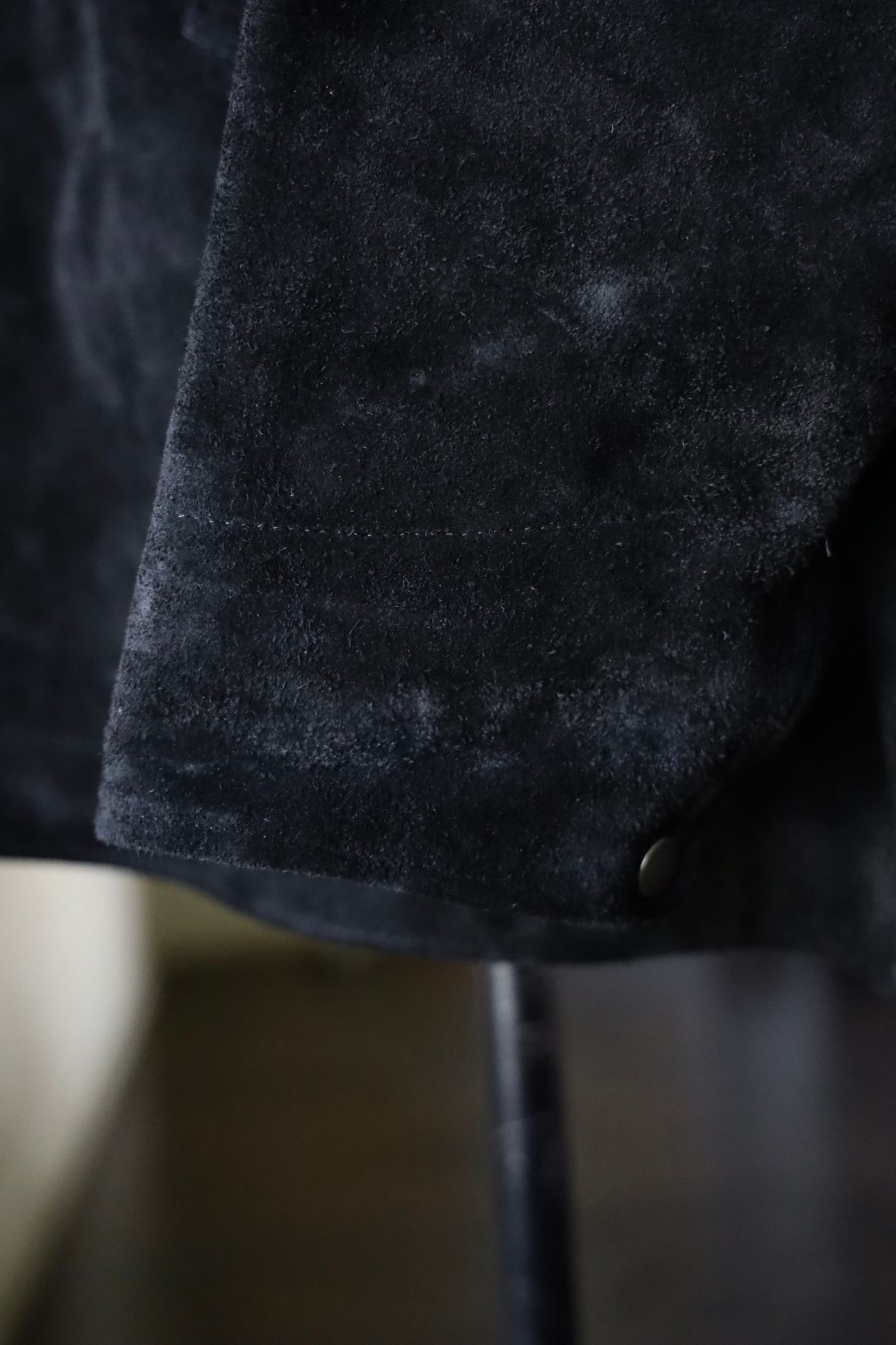 S.F.C 24FW エスエフシーSFC SUEDE CRAFT JACKET(SFCFW24J01)Black