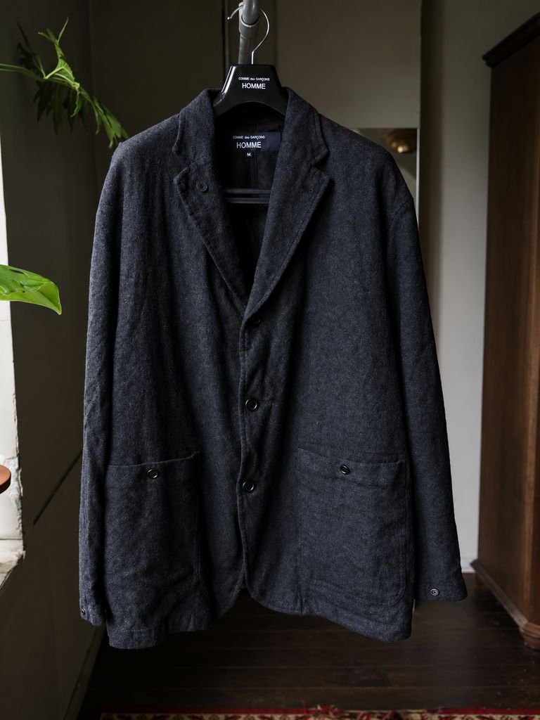 COMME des GARCONS HOMME - コムデギャルソンオム ウールサージ 縮絨3B