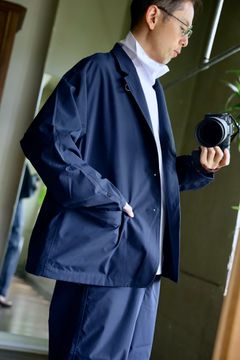 DAIWA PIER39 25AW TECH LOOSE 2B JACKET RIPSTOP(BJ-30025W)NAVY