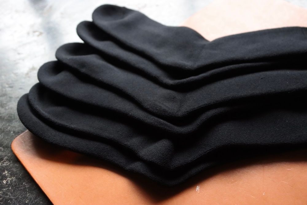 グラフペーパー ソックス 3-Pack Socks(BLACK)