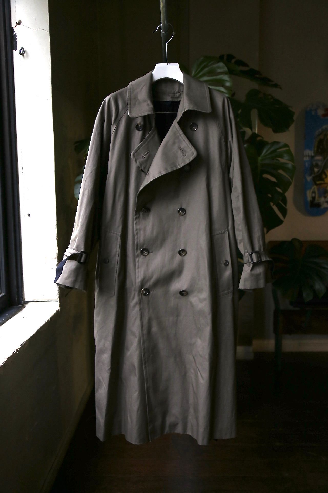 YOKE reversible long trench coat ヨーク ジャケット/アウター