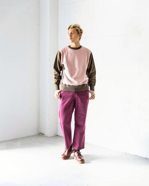 FOUNDER  SWEAT SHIRT MARKスタイル