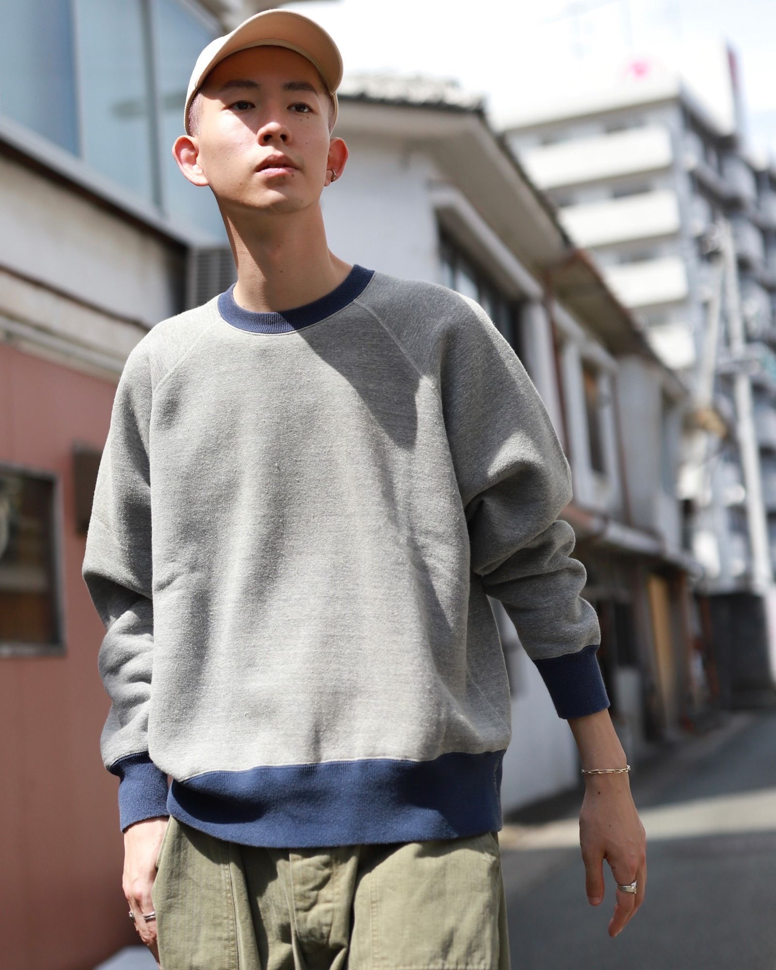 A.PRESSE - アプレッセ23AW Vintage Sweatshirt(23AAP-05-02K)GRAY | mark