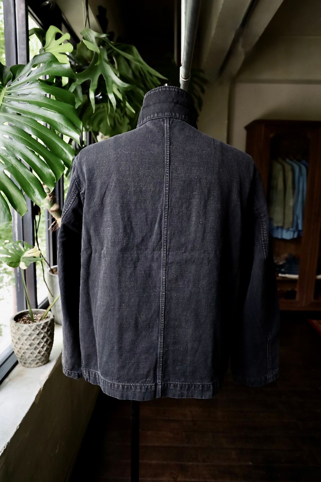 Silk Hemp French Air Force Pilot Jacket(24AAP-01-32H)BLACK7月27日(土)発売！